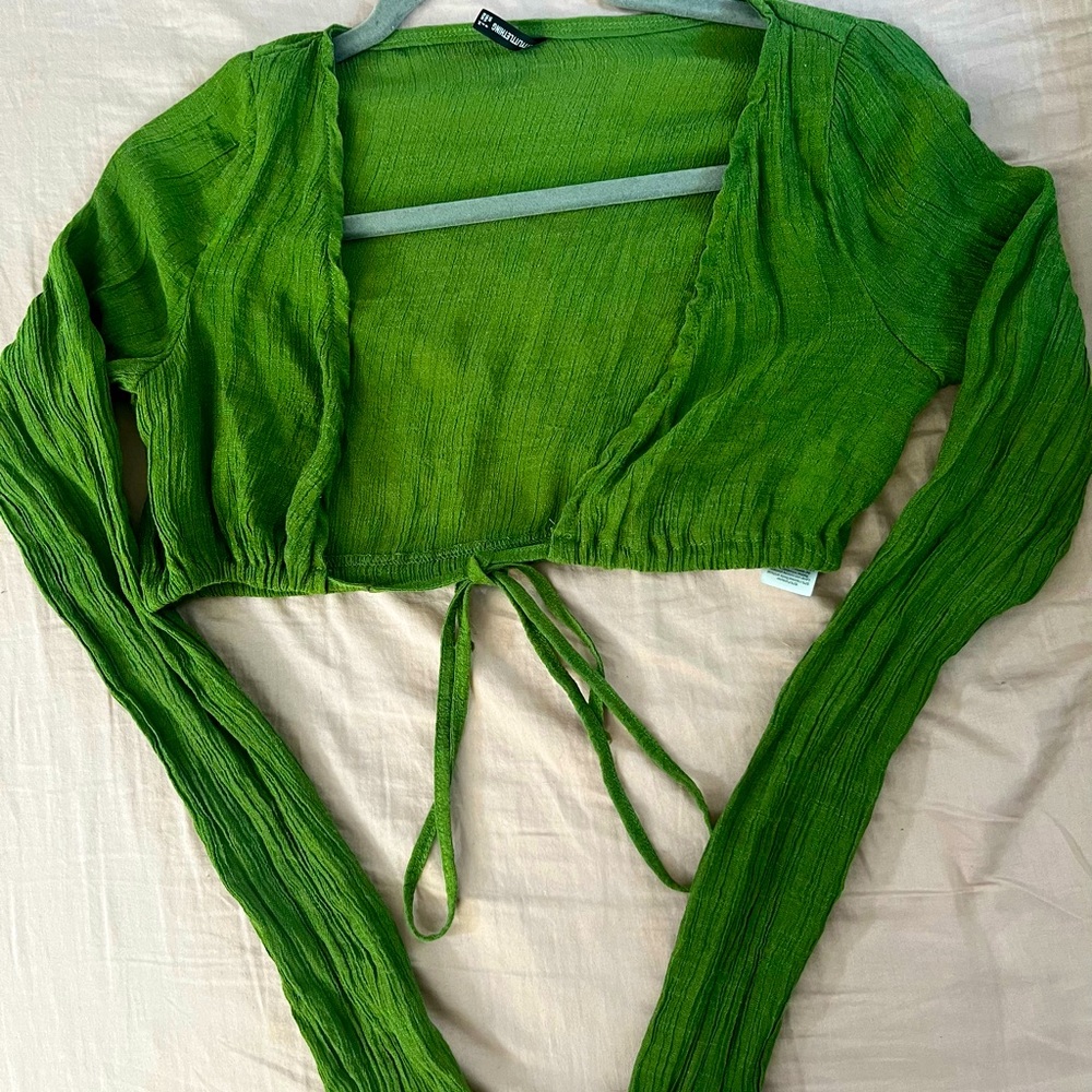 Pretty little thing Green bolero
